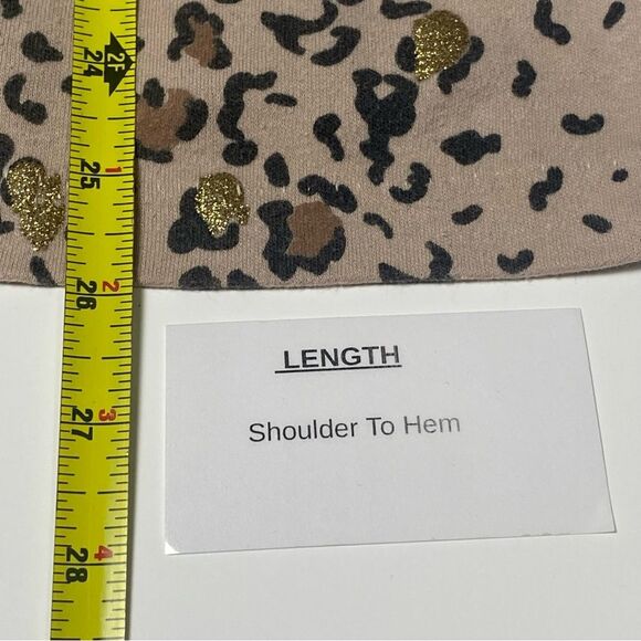 Vintage 80's East River Clothing Co. Leopard Print Glittery Top Women's Size L - Picture 16 of 16